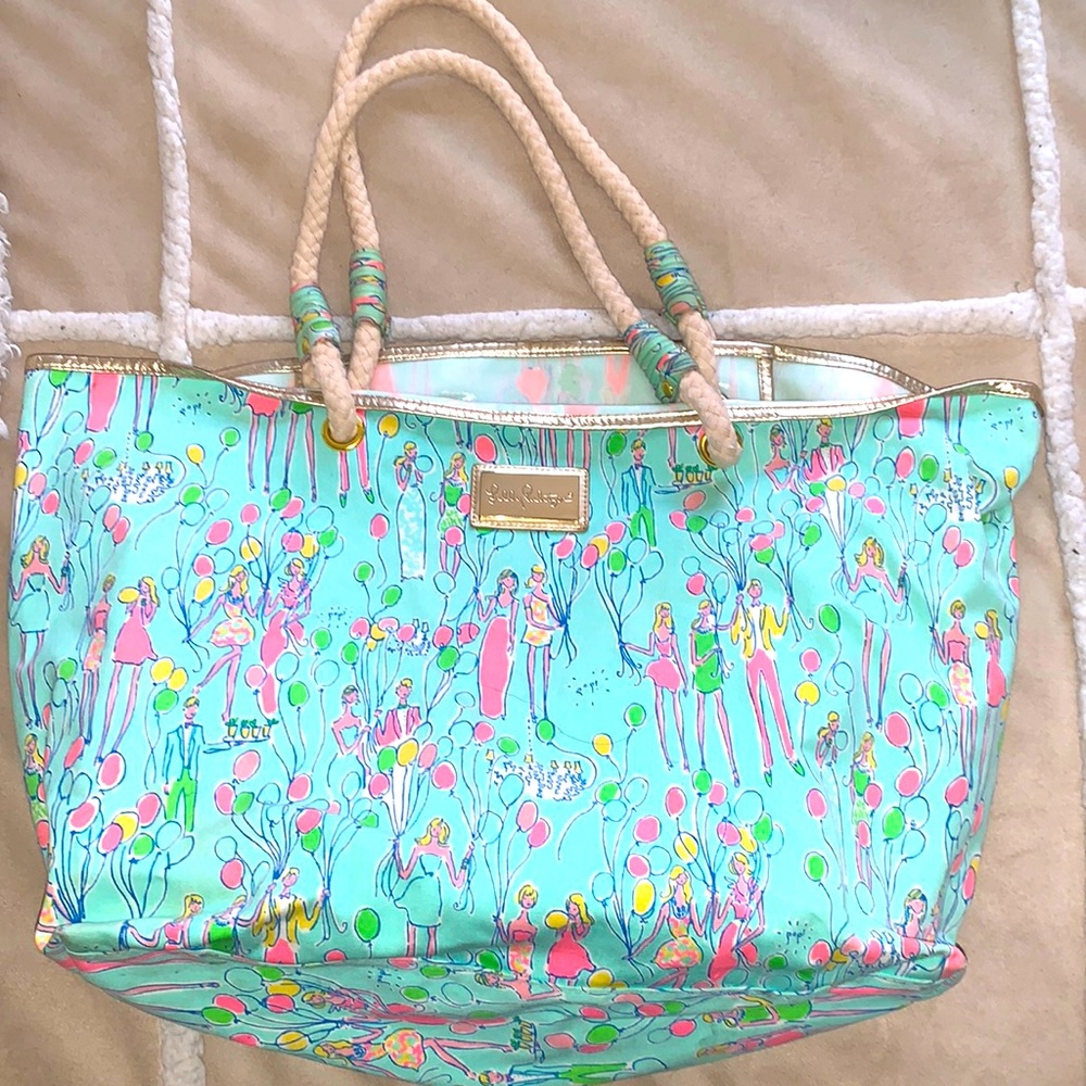 Lily Pulitzer Beach tote